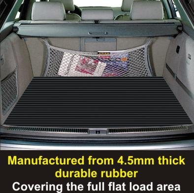 BMW X5 Ribbed Rubber Boot Mat Liner 2007+ New Shape Cargo Mat E70