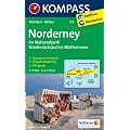 Insel Norderney 1 : 17 500: Wanderkarte mit Reitwegen und touristischen Hinweisen. GPS genau