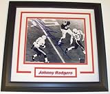 Johnny Rodgers Autographed Nebraska Cornhuskers Action 8x10 Photo ~ CUSTOM FRAMED