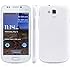 Generic Unlocked Quadband 2 sim with Android 2.3 OS (Android 4.1 UI) Smart Phone 4.0 Inch Capacitive Touch Screen Compatible with GSM carriers T-mobile Simple mobile (White)