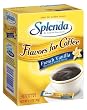 Splenda No Calorie Sweetener, Flavor Blends for Coffee, French Vanilla, 30-Count Boxes (Pack of 6)