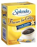 SPLENDA No Calorie Sweetener, Flavor Blends for Coffee, French Vanilla, 30-Count Boxes (Pack of 6)