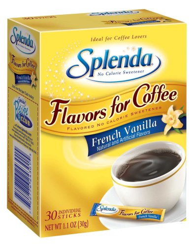 SPLENDA No Calorie Sweetener, Flavor Blends for Coffee, French Vanilla, 30-Count Boxes... by Splenda