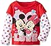 Disney Girls' Minnie Mouse LOVE Skater-Sleeve T-Shirt