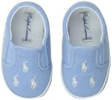 Ralph Lauren Layette Bal Harbour Repeat Slip-On Sneaker (Infant/Toddler)