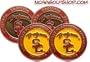 (4) USC Trojans Golf Ball Markers