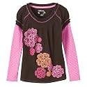 Girls' Cherokee&reg; Knit Top - Brown