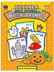 TEACHER CREATED RESOURCES OCT DAILY JOURNAL WRITING K-2PROMPTS