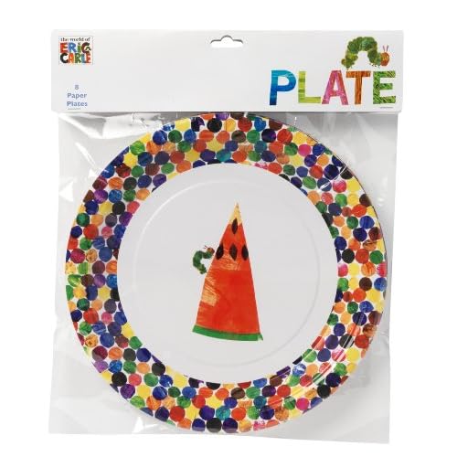 Very Hungry Caterpillar Paper Plates (Set of 8)