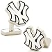 Sterling Silver New York Yankee Cufflinks