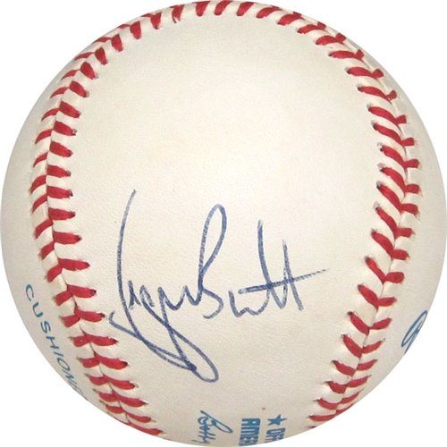 George Brett Autographed/Hand Signed Baseball (James Spence)