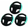 Wheel Black Triple Pack Motion plus Compatible (Wii)