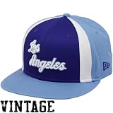 New Era Los Angeles Lakers Royal Blue-Light Blue Retro Slice Snap Back Adjustable Hat