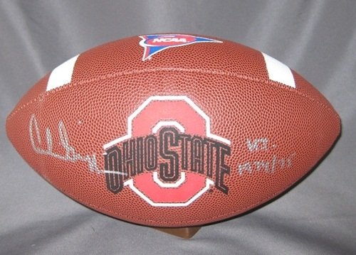 Archie Griffin Autographed/Hand Signed Ohio State Buckeyes Football w/ 74/75 HT