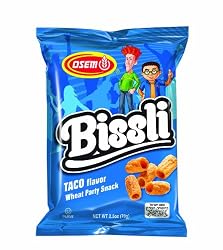 Osem Bissli Taco Flavor Snack, 2.5-Ounce Packages (Pack of 24)