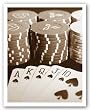 Poker by Boyce Watt 11"x14" Art Print Poster
