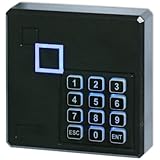 Generic Weatherproof 125KHz Wiegand 26 26bit Access Control Keypad RFID Reader Color Black