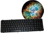 HQRP Keyboard for HP Pavilion DV9205US / DV9207US / DV9208NR / DV9210CA / DV9210US Laptop / Notebook Replacement plus HQRP Coaster