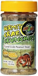 Zoo Med Hermit Crab Peanut Crunchies, 1.85-Ounce