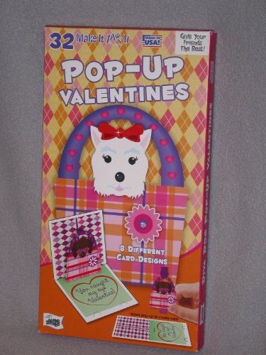 Diva Dog Pop-up Valentines (32) On Sale