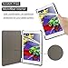 Infiland Lenovo Tab2 A8/ Tab3 8 Case, Ultra Slim Tri-Fold Stand Case Cover for Lenovo Tab 2 A8-50 2015 Release/Lenovo Tab 3 TB3-850F 2016 Release 8-Inch Tablet Only, Navy