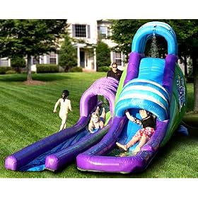 water slide