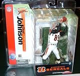 Chad Johnson (Chad Ochocinco) #85 Cincinnati Bengals White Uniform McFarlane NFL Series 9 Action Figure