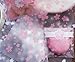 ONOR-Tech 100 PCS Lovely Cute OPP Self Adhesive Cookie Bakery Candy Biscuit Treat Gift Diy Plastic Bag (Flower)