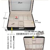 即納品ベローナ（VERONA）本革５本時計ケース＆ジュエリーボックス/コレクションケース/メンズ用レディース用