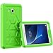 Galaxy Tab A 7.0 Case - Poetic TurtleSkin Series [Corner/Bumper Protection][Grip][Sound-Amplification][Bottom Air Vents] Protective Silicone Case for Samsung Galaxy Tab A 7.0 (2016) Green