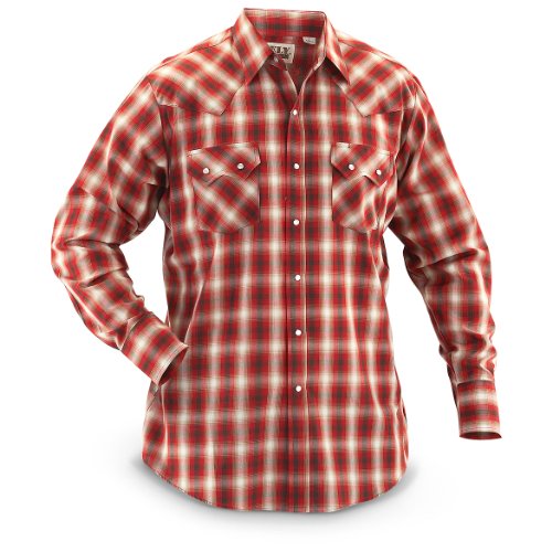 more about Ely Long - sleeved Western Plaid Shirt