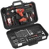Black & Decker 14.4V Cordless Drill/Driver & 133-Piece Project Kit