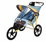 InStep Run Around 2 Double Jogging Stroller (Teal/Dijon)