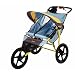 InStep Run Around 2 Double Jogging Stroller (Teal/Dijon)