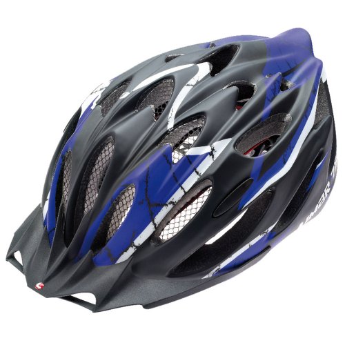 Helm 757 matt black blue 55 - 61 cm
