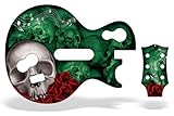 Guitar Hero 3 Skin for Nintendo Wii - Bone Collector Green
