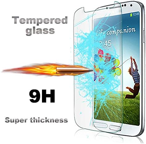 For Galaxy S4 mini , Leathlux Premium Ballistic Ultra-thin Tempered Front Glass Screen [0.26 mm] Protector Screen Cover for Samsung i9190 / i9192 Galaxy S4 mini