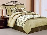 Metro Embroidered 8-pc King Size Comforter Set