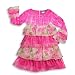 Bianni - Toddler Girls Long Sleeve Dress, Pink