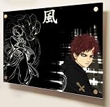 Animated Anime Naruto Gaara Perspex Acrylic Art print Size:16 x 12 (40 x 30 cm Approx)