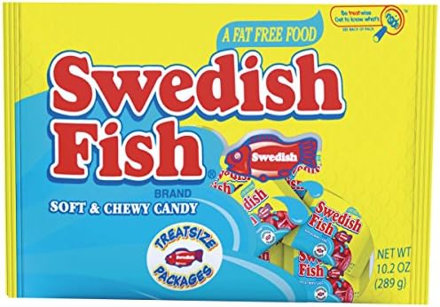 Swedish Fish Seasonal Soft Candy, 10.2 Ounce (Pack of 42)