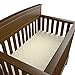 Quilted BAMBOO Waterproof Crib Mattress Protector by Bow-Tiger - Prevent Moisture & Dust Mites from Endangering Your Baby in Bed! Completely Silent & Extra Cozy Pad, Keep Your Baby Dry and Safe!