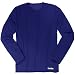 TAIGA Men's Lightweight Polartec  Power-Dry  Long-sleeved Crew Undershirt, Navy Blue