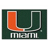 Miami Hurricanes NCAA Licensed 20 x 30 Rug