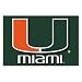 Miami Hurricanes NCAA Tufted Rug (20x30)