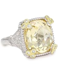 Judith Ripka "Ambrosia" Small Monaco Yellow Ring