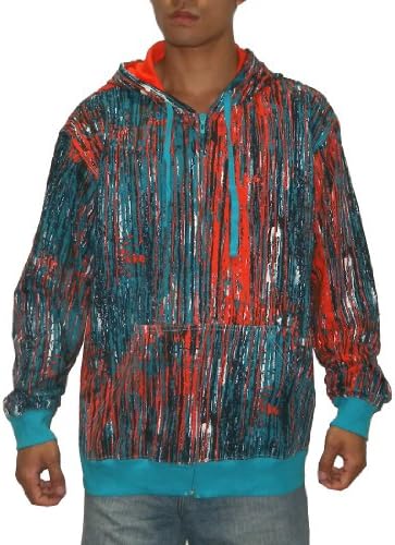 OAKLEY Mens Surf &amp; Skate Zip-Up Hoodie Sweatshirt Jacket - Multicolor (Size: S)