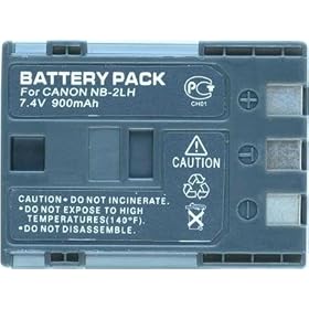 NEEWER® 2x Battery NB-2LH for Canon DVD Camcorders DC310, DC320, DC330, EOS 350D, Digital Rebel XT & Many More!