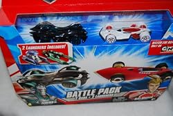 Battle Force 5 Battle Pack 2 Cars Zelix & Saber SE White