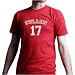 CULLEN 17 T-Shirt - 100% Fine Jersey Combed Cotton MENS / UNISEX T-Shirt - Sweat Shop Free
